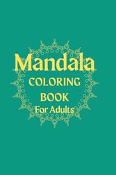 Mandala coloring book for adults