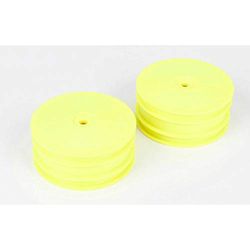 Team Losi Front Wheel Yellow (2): 22 – 4