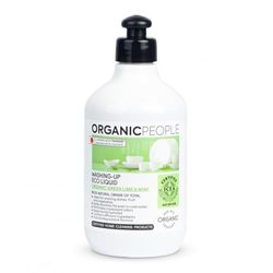 Grön lime och mynta, ekologisk flytande diskmaskin, 500 ml (mint- lime)