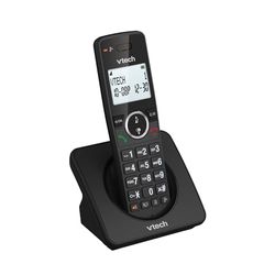 VTech ES2000 Téléphone sans Fil DECT avec bloqueur d'appels, amplificateur de Volume, Identification de l'appelant/Appel en Attente, 18 Heures d'autonomie, écran et Clavier rétroéclairés, Mode ECO