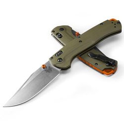 BENCHMADE 15536 Navaja TAGGEDOUT Mango G10 Acero CPM-S45VN Power Type, Multicolor