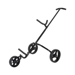 Fast Fold Rental 3 Wheel Trolley Black