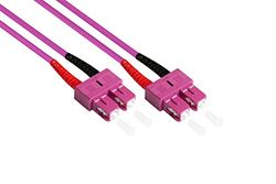 Patchkabel LWL Duplex OM4 (Multimode, 50/125) SC/SC, 5m, Good Connections®