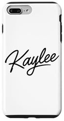 Custodia per iPhone 7 Plus/8 Plus Kaylee Nome Donne Carino Ragazza Elegante Femminile Amore Scrittura a