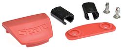 SEAC Assembly Kit de Tornillos de Montaje para Aletas largas Motus/Booster, Unisex Adulto, Rojo