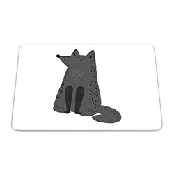 Bonamaison, Rectangle Pop Art Digital Printed Mouse Pad, Non-Slip Base, for Office and Home, Size: 22 x 18 cm