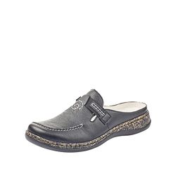 Rieker 46393 Tamancos mulher, Preto
