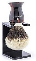 Silvertip - Pennello da barba per capelli con manico in resina, in plastica, da uomo