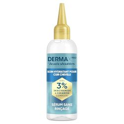 Head & Shoulders DermaXPro by Soin Hydratant pour Cuir Chevelu 145ml avec Niacinamide et Complexe de Céramides, Cuir Chevelu Sec et Tiraillé, Sérum sans Rinçage avec Sensation de Légèreté