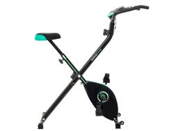 Cecotec X-Bike X Opvouwbare hometrainer, vliegwiel 2,5 kg, variabele magneetweerstand, 8 standen, comfortabel zadel, lcd-scherm en tabletstandaard, transportwielen