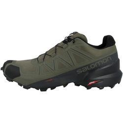 SALOMON Speedcross , Scarpe da escursionismo, Uomo, Nero Black Black Phantom, 44 2/3 EU