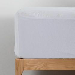 Jersey algodón Protector de colchón impermeable 90x200x32 cm (Cama 90)