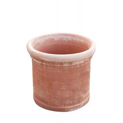 Biscottini Vasi terracotta grandi per piante 63x56x63 cm Made in Italy | Vaso grande da esterno artigianale