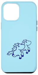 2 Friends Running Pony Horses Rider Fun Fast Hobby Best Team Case for iPhone 12 Pro Max
