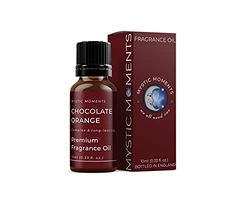 Mystic Moments | Chocolate Orange Fragrance Oil - 10ml - Perfect for Soaps, Candles, Bath Bombs, Oil Burners, Diffusers and Skin & Hair Care Items