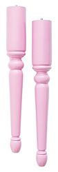 Ohmyleg Philip 500 Pernas, madeira, rosa, 50 x 6 cm, 4 unidades