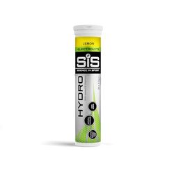 Science In Sport (SIS) Hydro Sugar-Free Electrolyte Hydration Tablets Lemon Flavour I Rehydration & Energy, Gluten-Free, 20 Effervescent Tablets