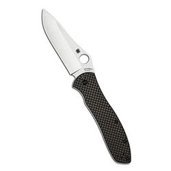 Spiderco Bradley 2 klapmes, uniseks, volwassenen, zwart
