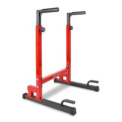 ProsourceFit Power Dip Station Verstelbare Hoogte Bovenlichaam Apparatuur voor Home Gym