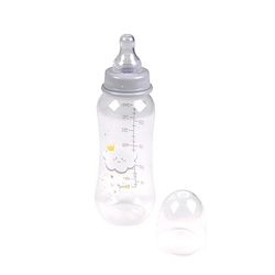 BABY DOUCEUR, babyfles, smalle hals en speen met variabele snelheid, siliconen, 250 ml, wolk, essen'hemel