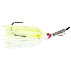 Thunder Cricket - Maschera da nuoto vibrante, colore: Bianco