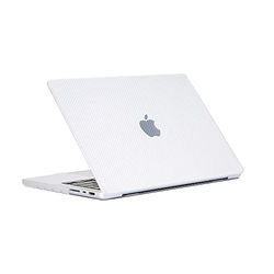 Carcasa Fibra de Carbono Dura Transparente Mate MacBook Pro 16,2 (2021)