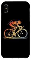 Vintage Cyclist Bike Sports Case for iPhone XS Max