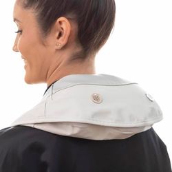 InnovaGoods® Elektryczny masażer pulsacyjny Tappillan z pobudzającym uderzeniem i funkcją podgrzewania, łagodzi napięcie mięśniowe i poprawia krążenie, kompaktowy i lekki design, idealny do użytku w d