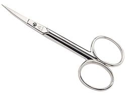 Alpen Cuticle Scissors Nickel-Plated Curved 9.0 cm