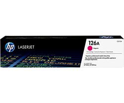 HP 126A CE313A, Cartuccia Toner Originale HP da 1000 Pagine, Compatibile con le Stampanti HP LaserJet Pro CP1025 e CP1025nw, Magenta