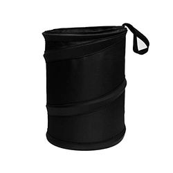 FH Group Automotive Waterproof Portable Collapsible Small Trash Can Garbage Container fits Most Cars, SUVs, and Trucks Black
