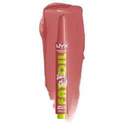 NYX Professional Makeup Fat Oil Slick Click Lip Balm, Everyday Wear Non-Sticky Buildable Lip Oil, Caption This