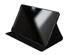 Silver HT - Funda para iPad 11" (11ª Generación 2025) - Bookcase Wave Negro, Compatible con iPad 10.