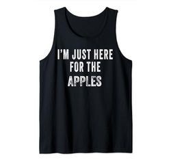 La comida favorita son las manzanas Camiseta sin Mangas