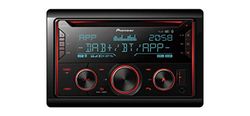 Pioneer FH-S820DAB Autoradio Format 2 DIN, radios FM/Dab+, CD, USB, Bluetooth, Multicouleur, Application Pioneer Smart Sync
