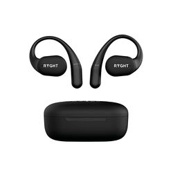 RYGHT R484543 - Open - Auriculares inalámbricos Extra aurículos - Tecnología Open Ear - Autonomía de 20 Horas, Doble micrófono + ENC, impermeabilidad IPX4 - Ideal para Deporte, se Adapta a tu oído