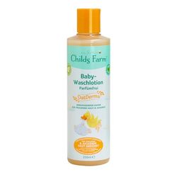 Childs Farm OatDerma Baby Wash Lotion 250 ml, parfymfri | mild rengöring, för känslig eller eksem. Även för nyfödda.