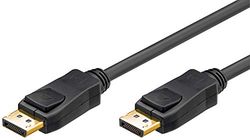 Goobay 65925 DisplayPort-anslutningskabel 1,2, förgylld