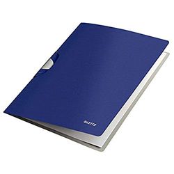 Leitz A4 Professional ColorClip-bestand, 40 vel capaciteit, flexibel kunststof, Titan Blue, Style Range, 41650069