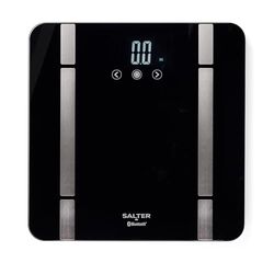 Salter Smart Bathroom Scale – Digital Body Weight Scale, Personal Scale, Measures Body Weight, Fat, Water, Muscle Mass, Bone Mass, BMI and BMR, 8 User, Bluetooth/App Connectivity, SA00432FEU6