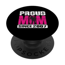 Mamá orgullosa desde 2007 Mamá orgullosa 2007 Mamá 2007 Madre 2007 PopSockets PopGrip Adhesivo