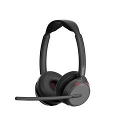 EPOS Impact 1060T ANC Auriculares Inalámbricos con Adaptive Noise Cancelling para PC, Cancelación de Ruido Activa, Micrófono AI™, Super Wideband, Bluetooth, Carga Inalámbrica, Certificado Teams