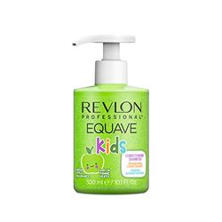 Revlon Professional Equave Kids Conditioning Shampoo, Sulphate-Free Shampoo For Kids, Green Apple Fragrance (300ml)