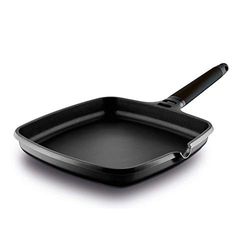 ASADOR Induction con Mango DESMONTABLE Negro 22 x 22 CM