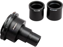 AmScope CA-NIK-SLR Nikon SLR/D-SLR Camera Adapter for Microscopes
