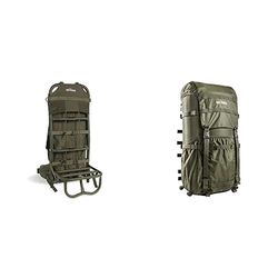 Tatonka 1130 Ryggsäck, 78 x 35 x 28 cm, Grön & Tatonka Packsäck 2 lastlådor 80 liter – för att omvandla Tatonka lastkraxen till en ryggsäck med bärram
