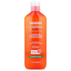 CANTU - Revitalisant hydratant au beurre de karité - Revitalisant sans sulfate pour cheveux bouclés et texturés - Lot de 1 (1 x 400 ml), l'emballage peut différer