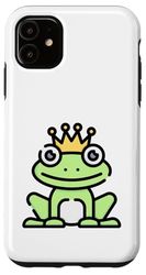 Principe reale della rana incoronata Custodia per iPhone 11