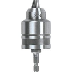 Makita 763198-1 - Portabrocas automático 1/4" hex. + adaptador