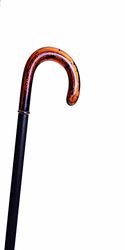 Crook syntetisk pinne – bärnstensstil